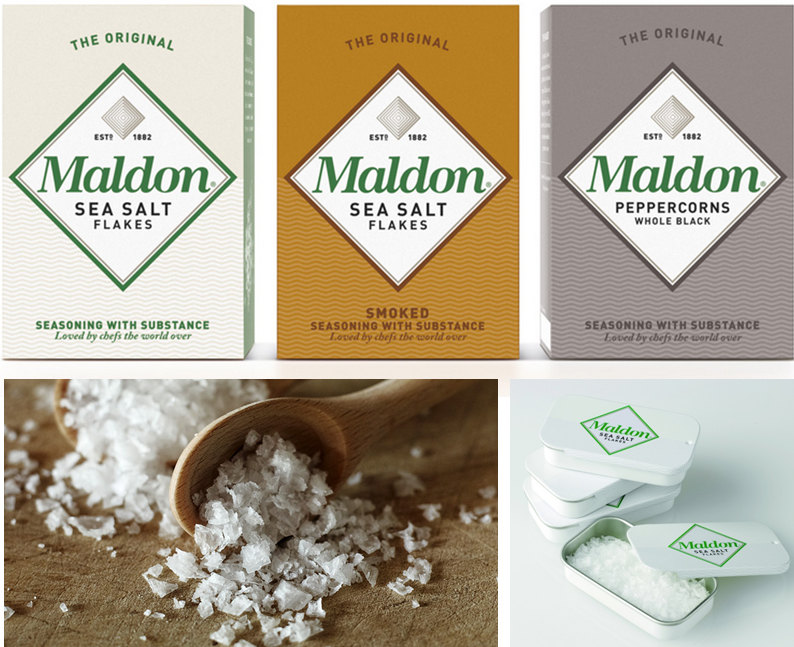 Maldon Salt in its various forms 