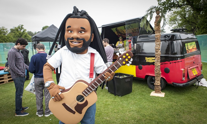 The second day of The Foodies Festival in Birmingham's Cannon Hill Park.