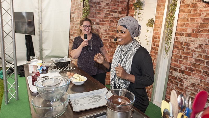 The second day of The Foodies Festival in Birmingham's Cannon Hill Park.