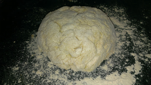 Ball of gnocchi dough
