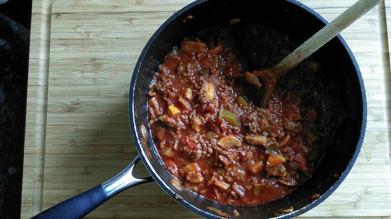 Slow cooked bolognese 